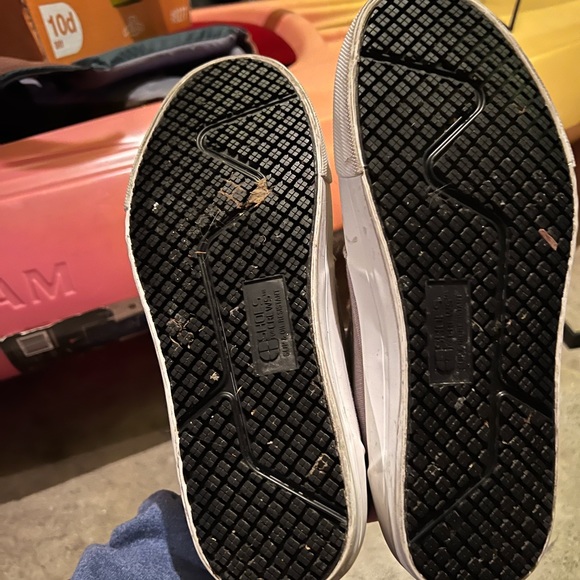 Shoes for Crews Cabbie 2 Gray NonSlip work shoes - Picture 3 of 5